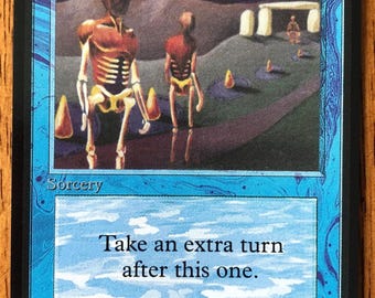 Mtg - Time Walk - Beta - Power 9 - Restricted - Reserved - WATCH ITEM VIDEO!