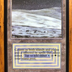 Mtg Tundra - Etsy