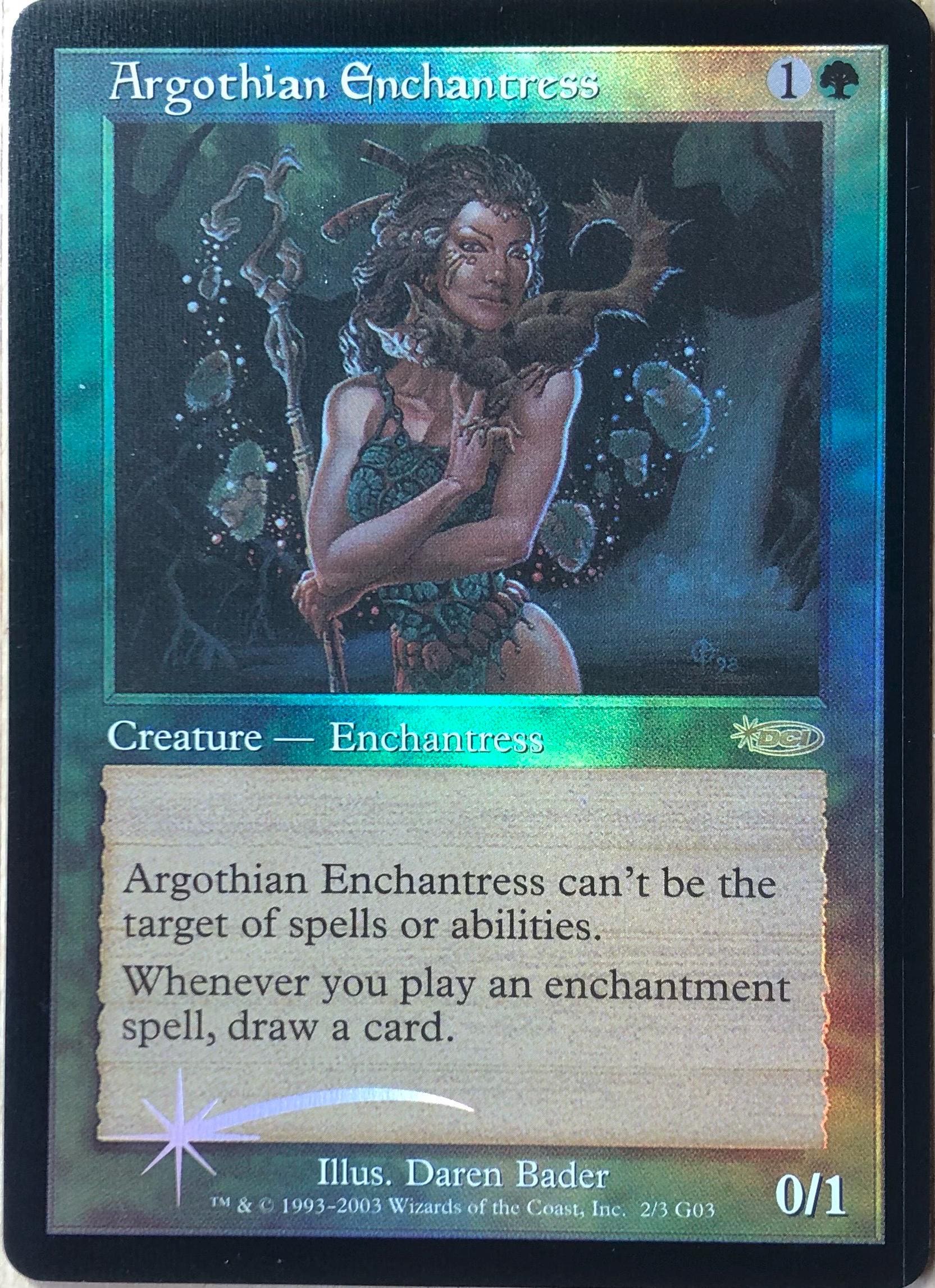 Mtg Argothian Enchantress - Etsy