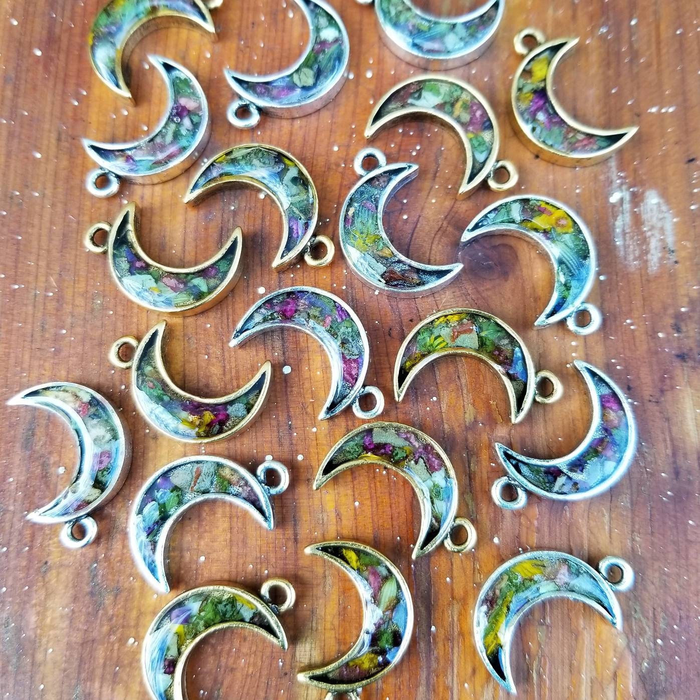 Download California Sage and Flower Moon Necklace in Silver ...