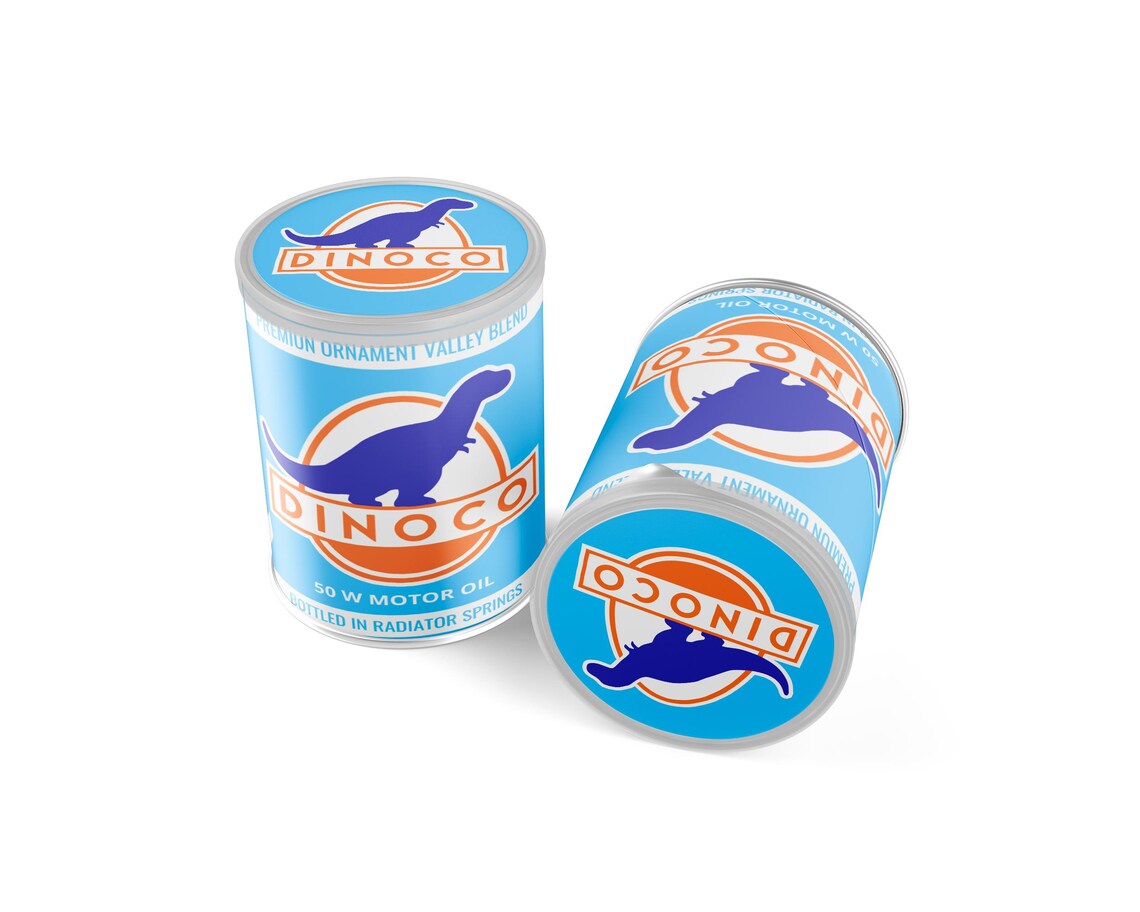 Dinoco Cars Pringles Can Label Printable, 2.3oz Wrapper Birthday Party ...