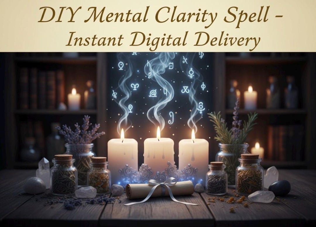 Powerful DIY Mental Clarity Spell - Etsy