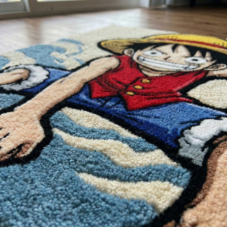 Hand Tufted Character Rug – Custom Made to Order Carpet – Statement ...
