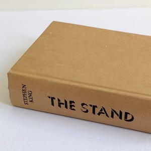 The Stand by Stephen King 1978 Hardcover First Book Club Edition U1 Gutter Code