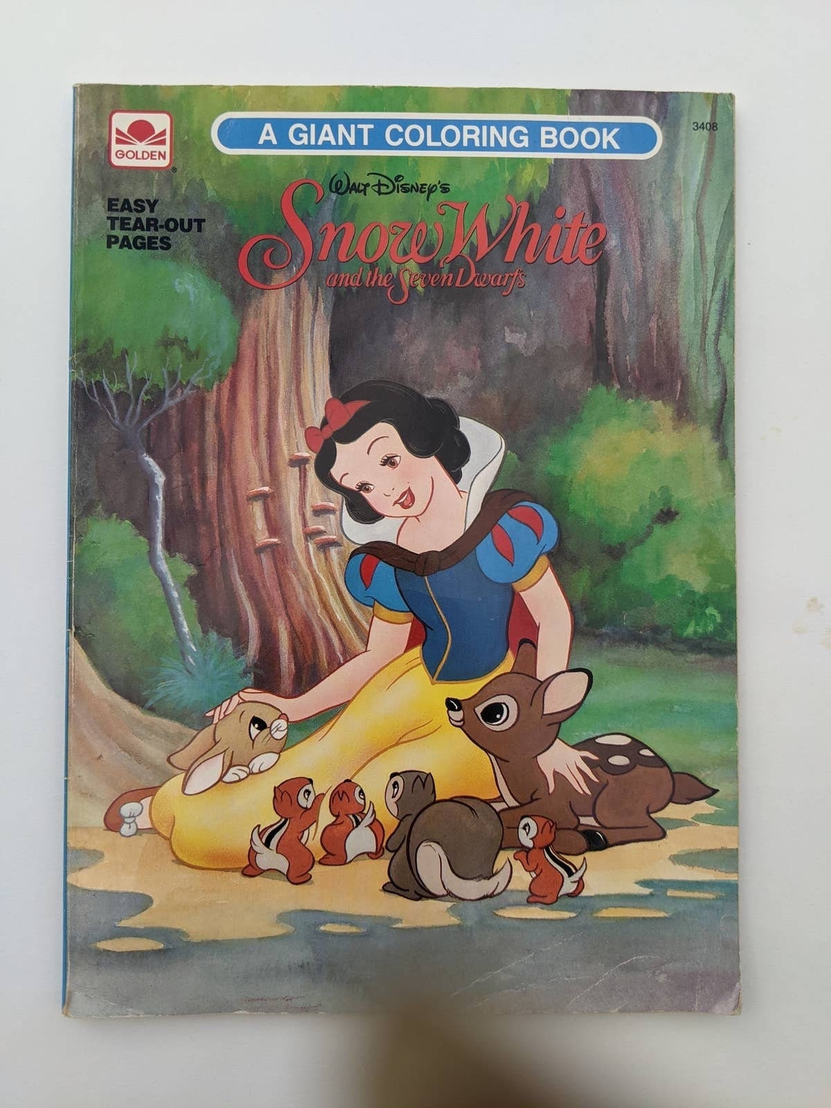 Vintage 1993 Disney's Snow White Coloring Book - Etsy