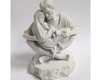 Timothy P Schmalz Holy Family Statue Quiet Moment / Maternal Bond Sculpture 9"