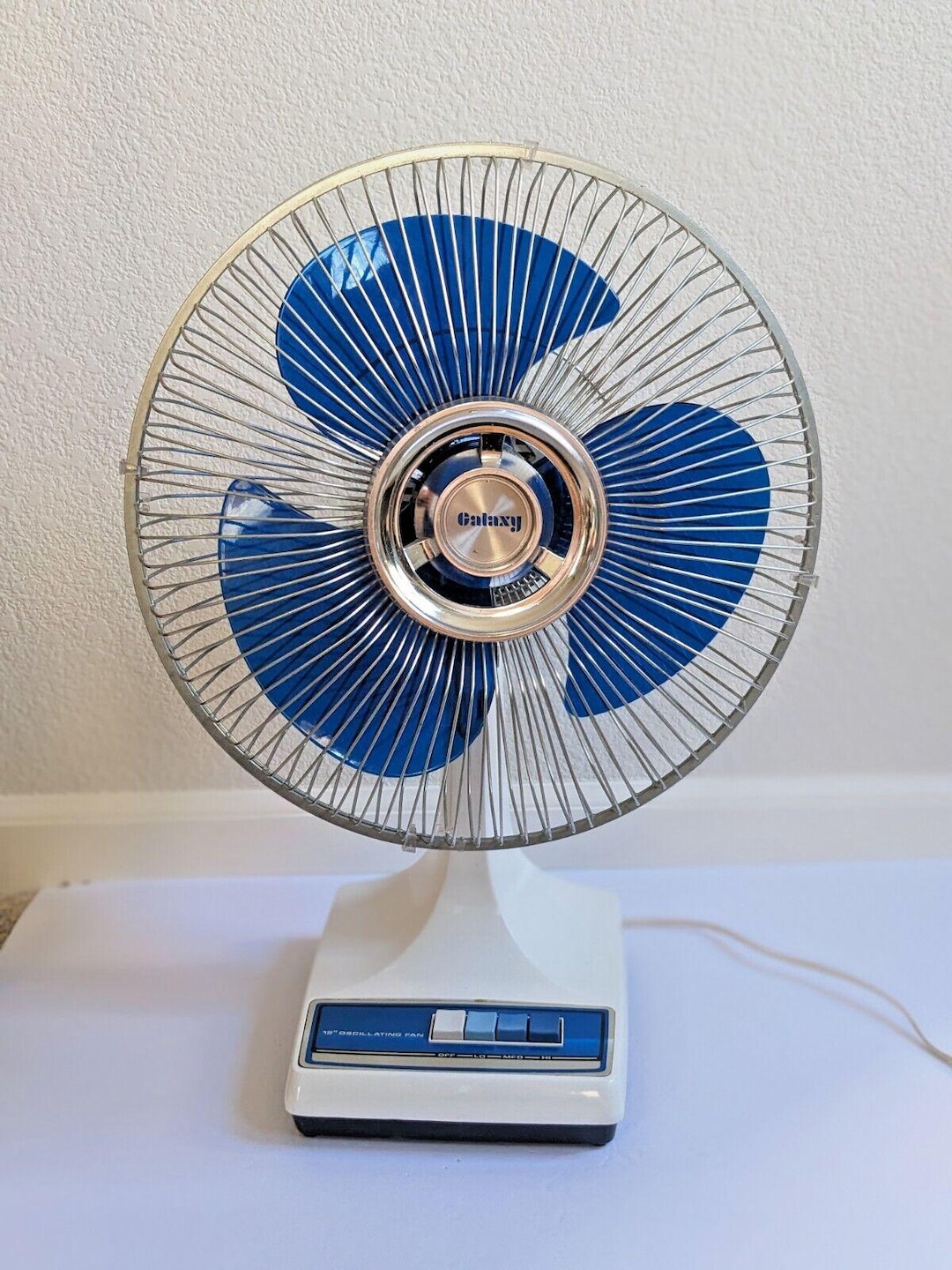 Vintage Galaxy Oscillating Fan // 16