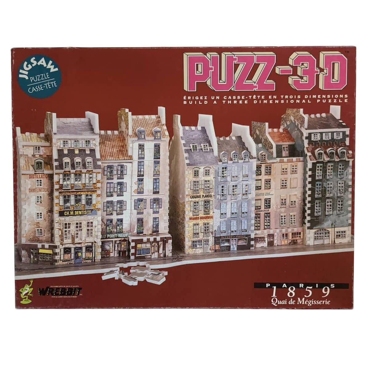 DIY Craft Instruction 3D Puzzle Paris Saint Germain 