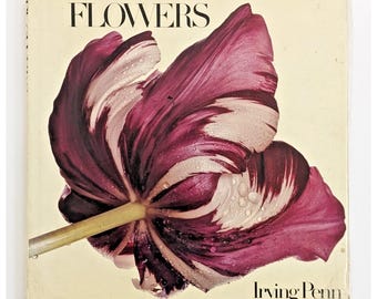Irving Penn Flowers Book 1980 1st Edition Hardcover Art Photography *FAIR READ*