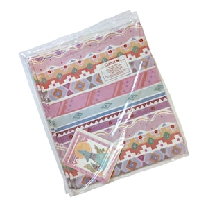 Vintage 80&#39;s Pastel Hues Southwestern Giftwrap with Notecards from Current UNUSED