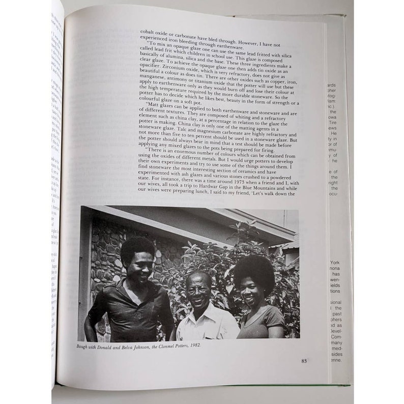 Baugh, Jamaica's Master Potter by Cecil Baugh, Laura Tanna 1986 Vintage