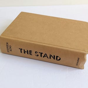 The Stand by Stephen King 1978 Hardcover First Book Club Edition U1 Gutter Code