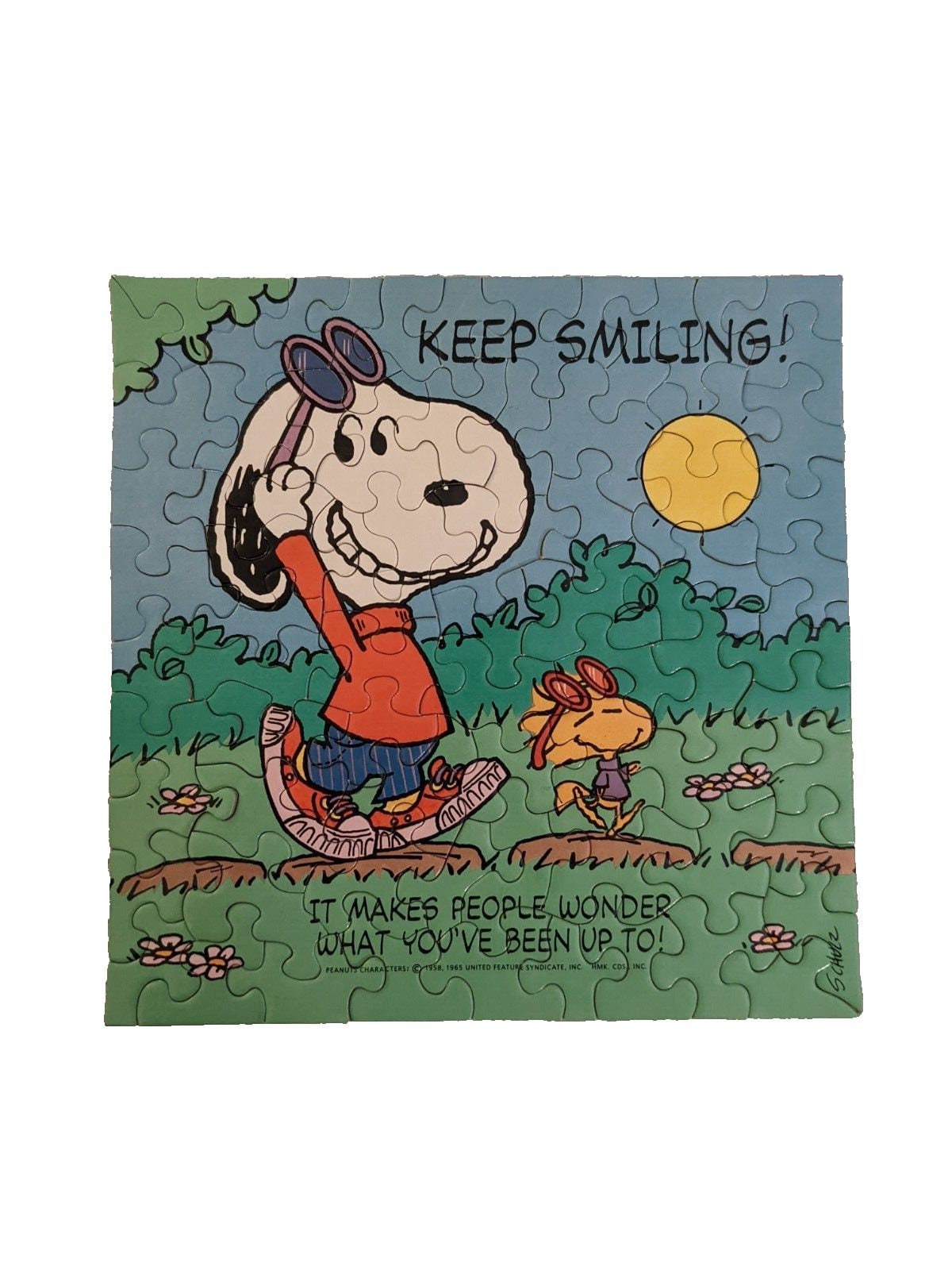 Vintage Springbok Peanuts Mini Puzzle Vintage Springbok Peanuts Mini Puzzle
