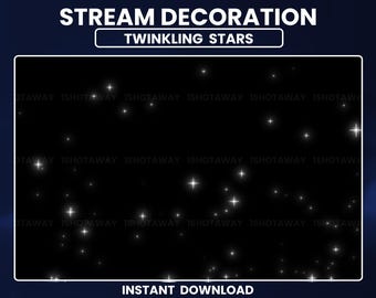 Superposición animada de estrellas centelleantes, destellos blancos brillantes, decoración de corriente galáctica resplandeciente