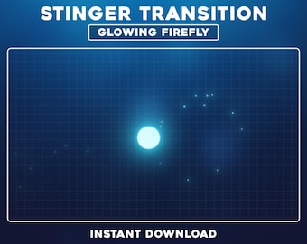 Transición brillante de Twitch: Transición de transmisión de neón animada para streamers y Vtubers