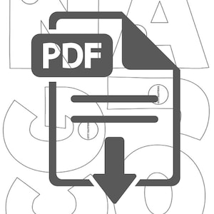 レターテンプレートのみ デジタルファイル