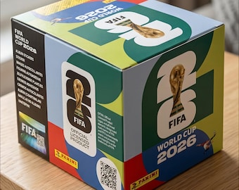 Colección oficial de cromos Panini FIFA World Cup 2026™ - Caja de 50 paquetes