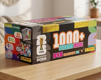 Collection officielle de stickers COUPE DU MONDE DE LA FIFA 2026™ - Grande boîte de collection Panini