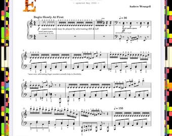 R U S H ‘E’ ~ Partituras para piano digital