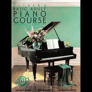 Pianolektion för vuxna bok 2 ~ Digital pianobok PDF | Utskrivbar, direktnedladdning