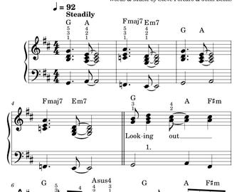 Humân Naturê ~ Digital Piano Score PDF