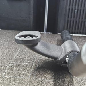 Custom Garmin/Wahoo computer extension mount