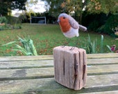 Needle Felted Robin