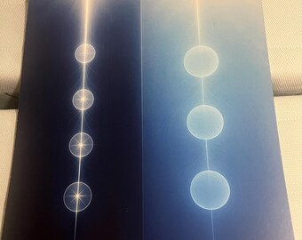 Harmonic Wall Calendar – Luminous Abstract Designs, 12–Month Visionary Calendar
