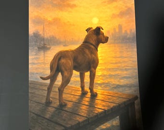Sunrise on the Dock – Guardian Story Set Poster