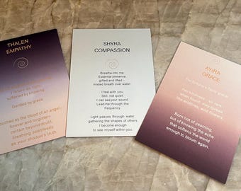 The Twelve Frequencies of Love- A Poetic Reflection Card Deck