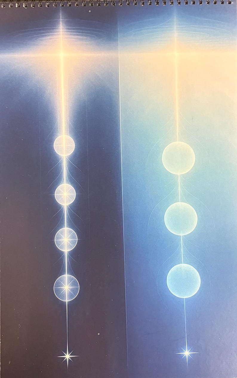 Harmonic Wall Calendar – Luminous Abstract Designs, 12–month Visionary ...