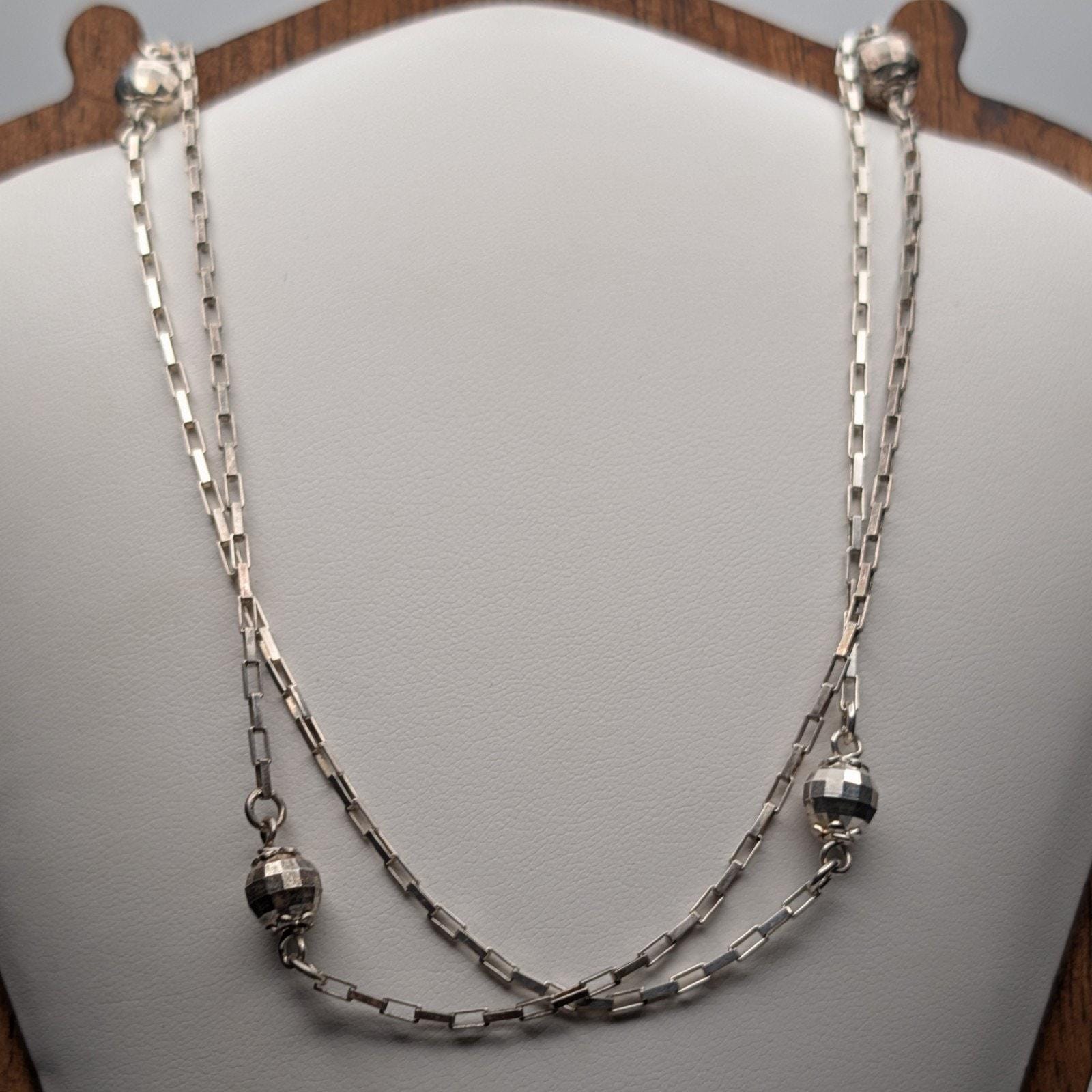 Milor Italy Silver Necklace - Etsy