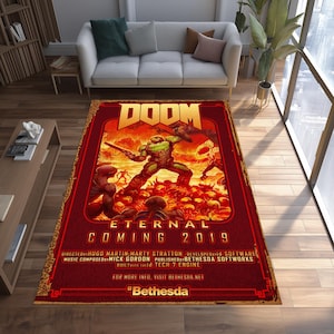 Doom-matta, Doom-spelmatta, dekoration för fantasyområde