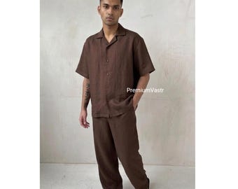 Couple Satin Silk Pajama Set, Matching His Hers Sleepwear, Wedding Gift Loungewear