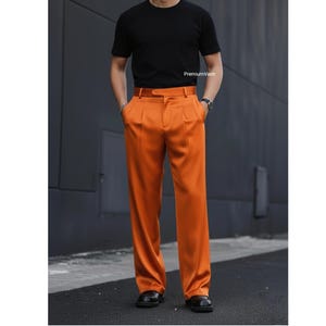 Rose Gold Pants Men - Etsy