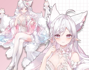 Premade Live2D Vtuber Model: Ready to Use, VTubeStudio Compatible