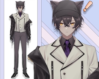 Premade Live2D Vtuber Model: Ready to Use, VTubeStudio Compatible