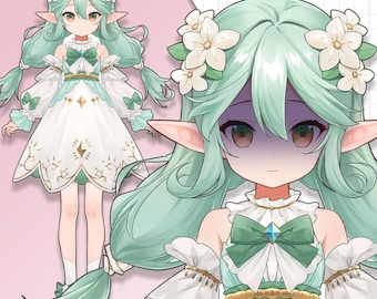 Premade Live2D Vtuber Model: Ready to Use, VTubeStudio Compatible