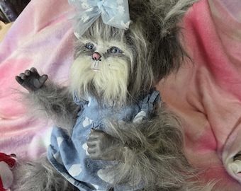 Reborn Cat doll artist hybrid kitty fantasy kitten animal fairy