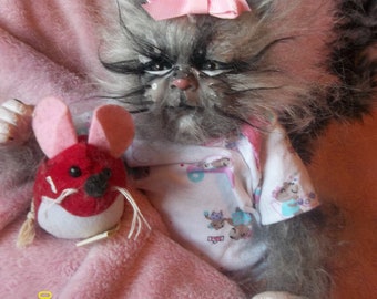 reborn cat doll