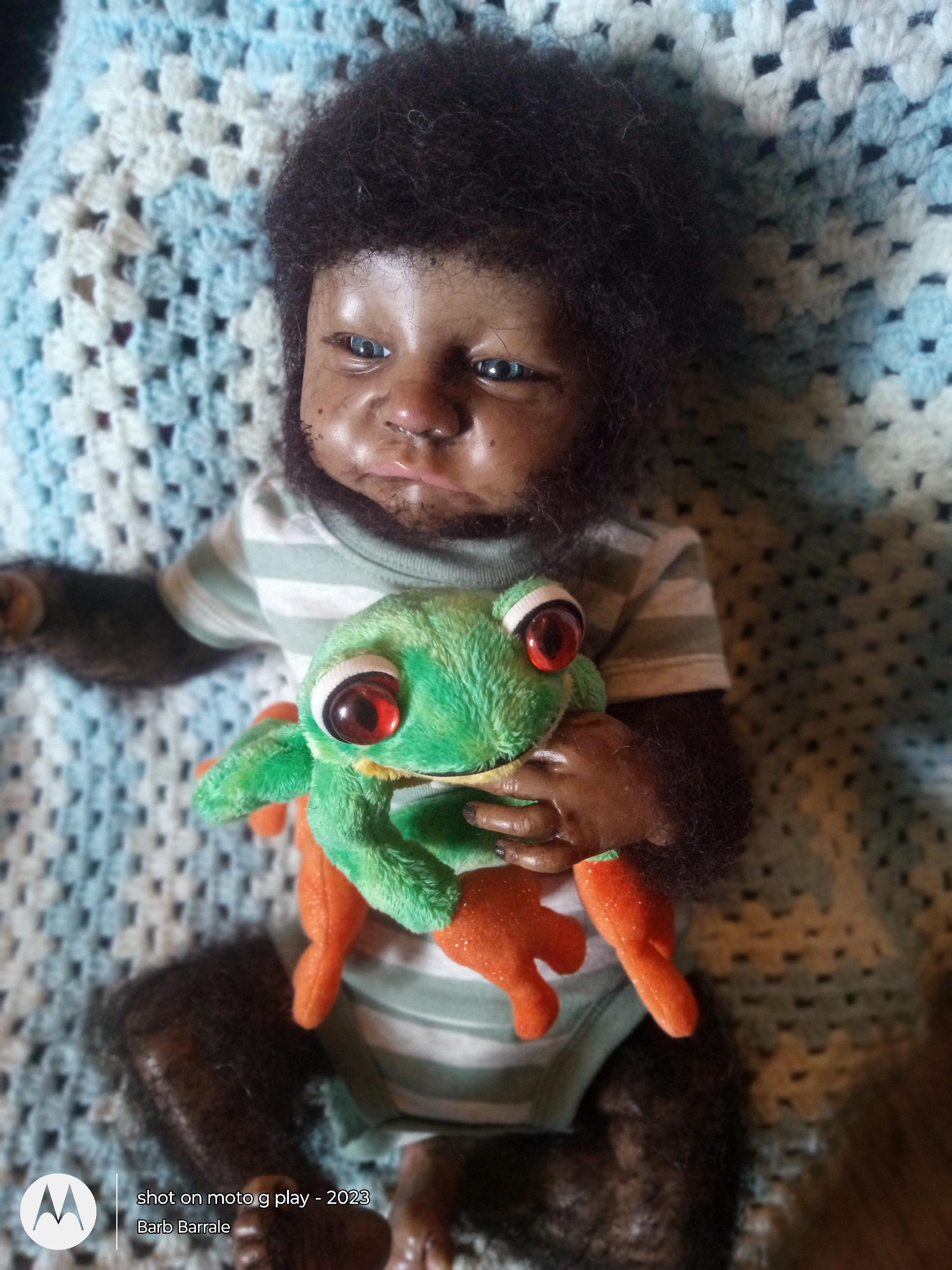 Reborn Baby Bigfoot Hybrid Artist Doll Horror Mythical Fantasy - Etsy