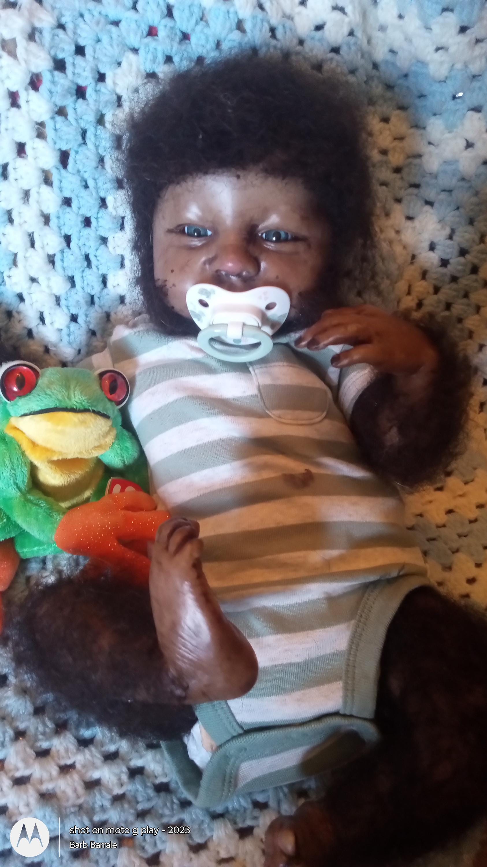 Reborn Baby Bigfoot Hybrid Artist Doll Horror Mythical Fantasy - Etsy