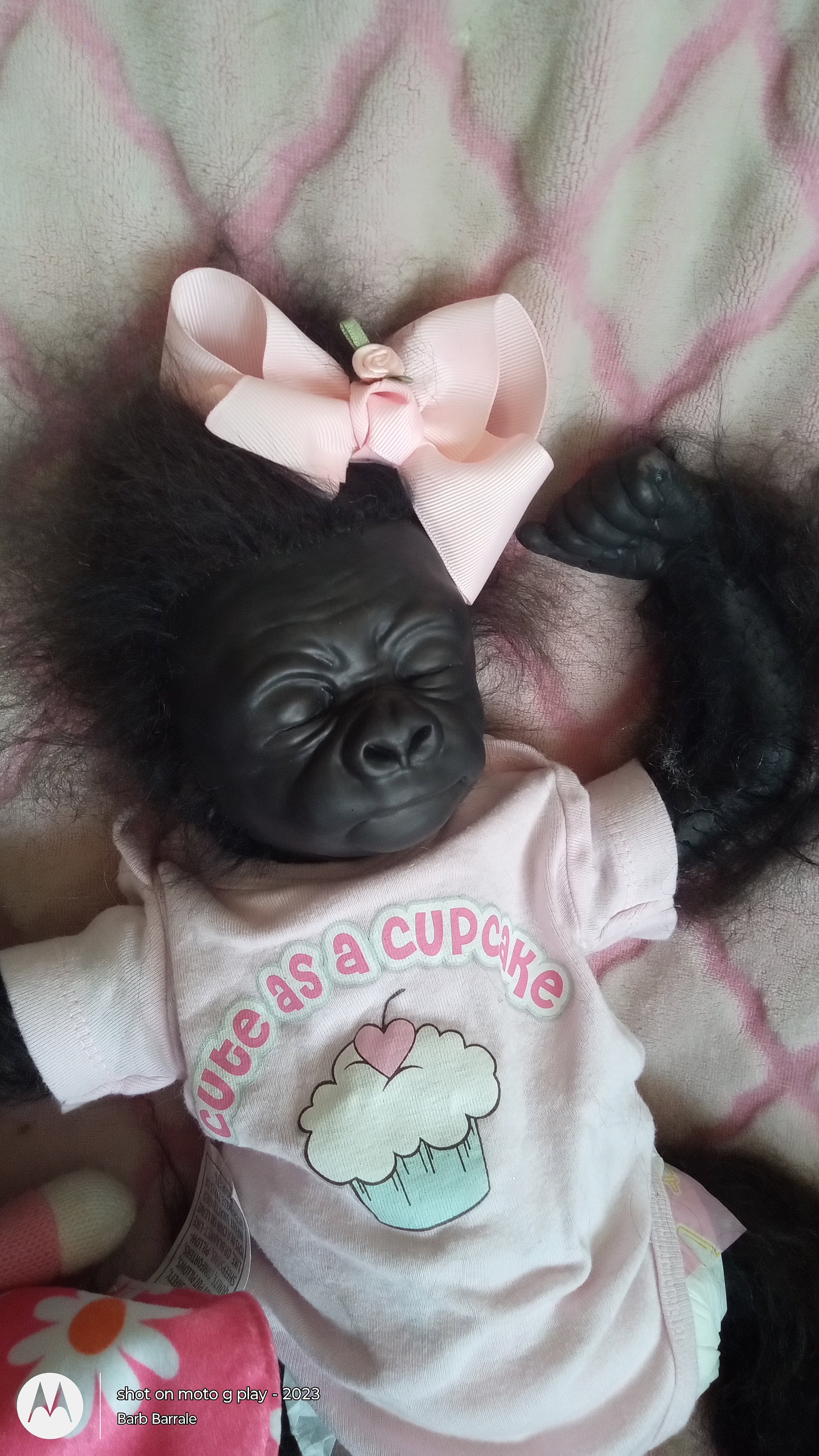 Reborn Monkey Gorilla Artist Doll Discontinued Kit Baby Ape Hybrid Etsy
