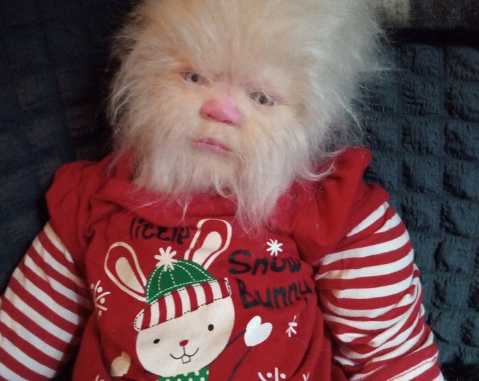 Reborn Abominable Snow Baby Yeti Artist Hybrid Baby Doll - Etsy