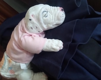 Reborn puppy-hond hybride kunstenaar babypop