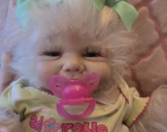 Reborn Yeti Abominable Snow Baby Künstlerpuppe Alternative mythisch