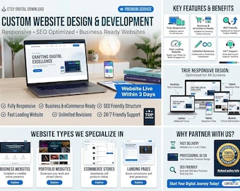 Custom Website Design & Development | Responsive and Business Ready