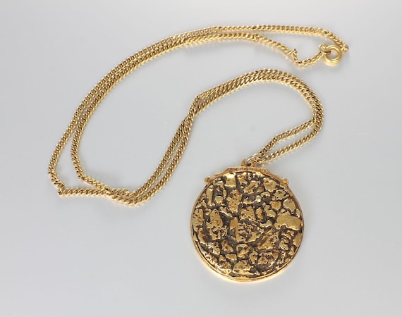 ALVA Museum Replicas Gold Brutalist Necklace - Etsy