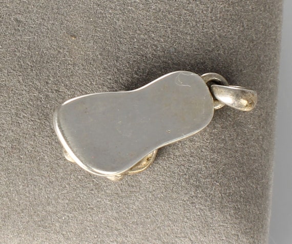 Sterling silver Flip Flop Pendant charm with colo… - image 3