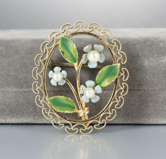 Krementz forget me not - Gem